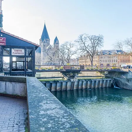 Comme à Venise Metz-opéra 4 étoiles Vue Sur Moselle - Parking Inclus - Changement De Gestionnaire Apartamento *