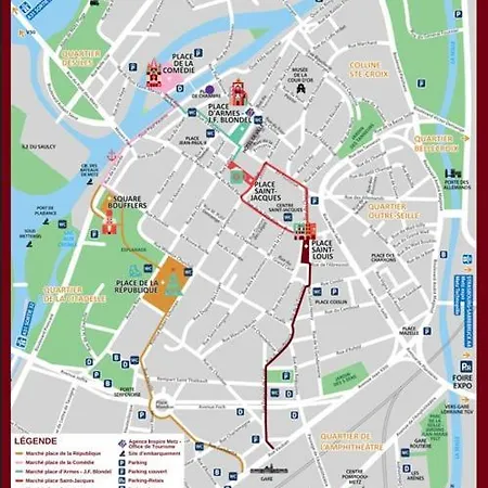 Comme à Venise Metz-opéra 4 étoiles Vue Sur Moselle - Parking Inclus - Changement De Gestionnaire Apartamento